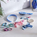 Disney Stitch 15 Piece Hair Acessories Set 26X3.7X1.3Cm-Blue Pan Home