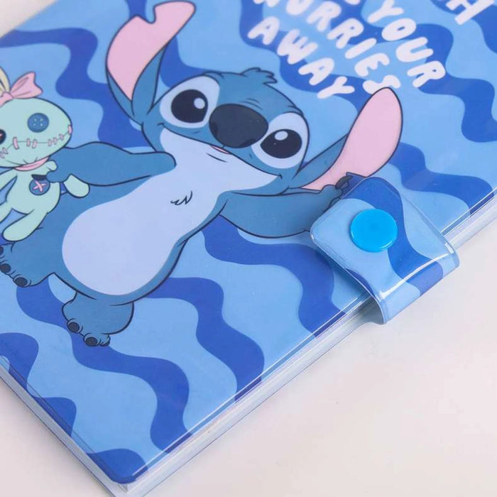 Disney Stitch Diary 15.5X23.5Cm- Blue Pan Home