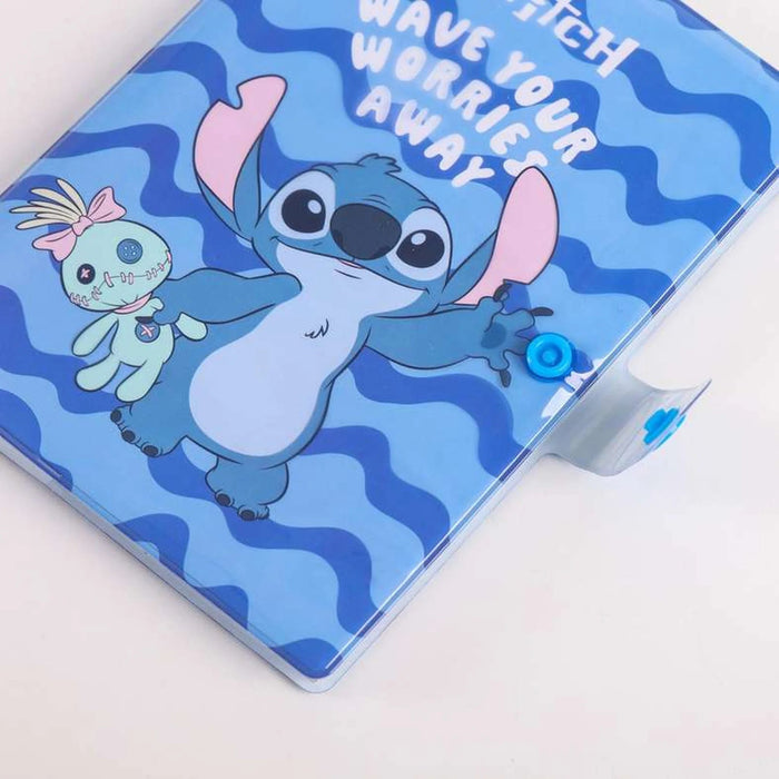 Disney Stitch Diary 15.5X23.5Cm- Blue Pan Home