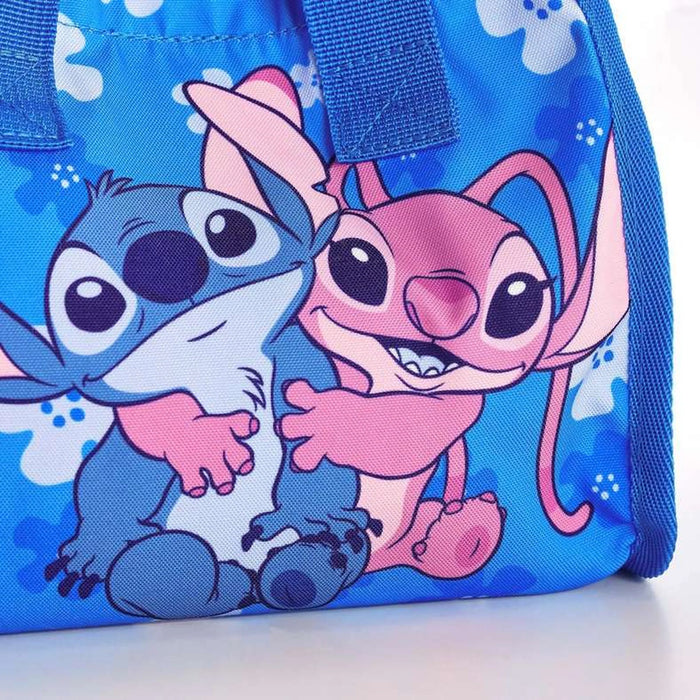 Disney Stitch Insulated Square Lunch Bag 22X11X19Cm - Blue