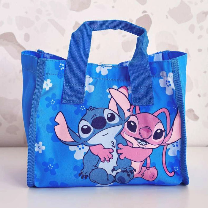 Disney Stitch Insulated Square Lunch Bag 22X11X19Cm - Blue