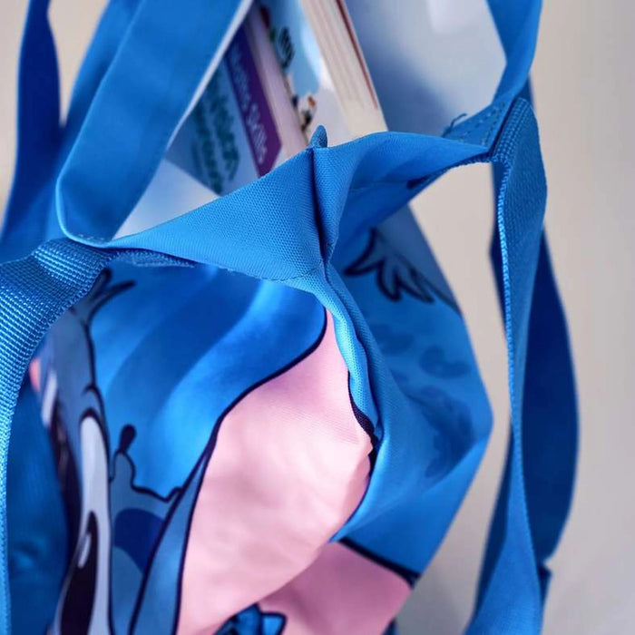 Disney Stitch Tote Bag 9X34.5X39.5Cm-Blue