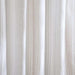 Distress Stripe Canvas Shower Curtain 180X180Cm- Beige Pan Home