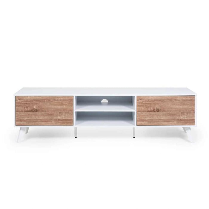 Dobler Tv Unit Upto 70 Inches - White Natural