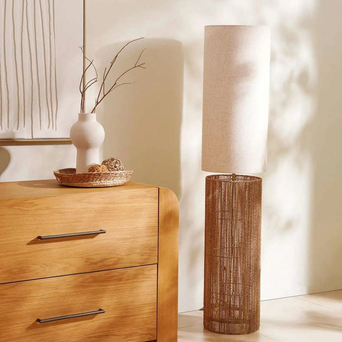 Donchic E-27 Abaca Floor Lamp 29X29X134Cm - Natural