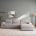 Donta Corner Sofa Set ( Right Side ) - Grey Pan Home