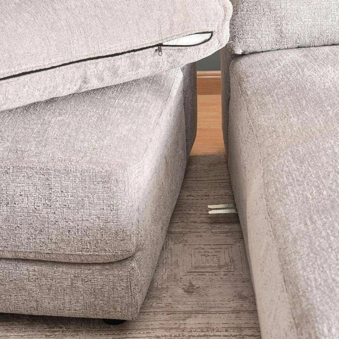 Donta Corner Sofa Set ( Right Side ) - Grey Pan Home