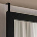 Door Mirror With Hook - Black Pan Home