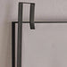 Door Mirror With Hook - Black Pan Home