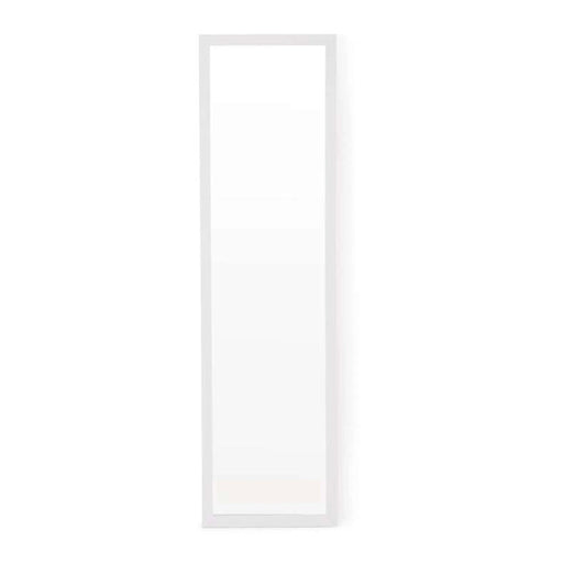 Door Mirror With Hook - White Pan Home