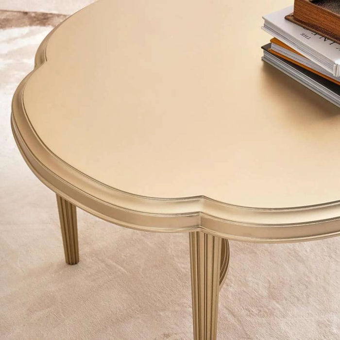 Dopaminer Coffee Table 2 End Table Set - Ivory