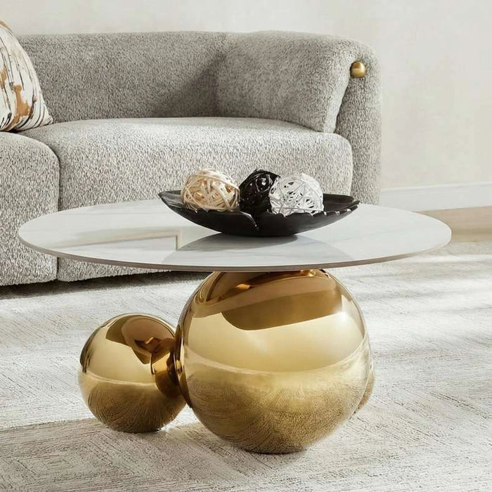 Doran Coffee Table - White