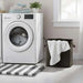 Dorian Bamboo Laundry Hamper With Handle 44X34X45Cm-Natural/Black Pan Home