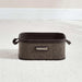 Dorian Bamboo Rectangular Basket With Fabric Liner  32X22X14Cm-Natural/Black Pan Home