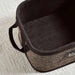 Dorian Bamboo Rectangular Basket With Fabric Liner  36X26X16Cm-Natural/Black Pan Home