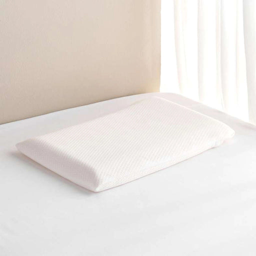 Dorin Baby Memory Foam Pillow With Removable Cover - White Pan Home