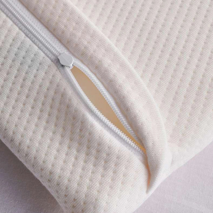 Dorin Baby Memory Foam Pillow With Removable Cover - White Pan Home