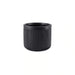 Dovica Polyresin Planter Dia29.5X26.5Cm - Dark Grey Pan Home