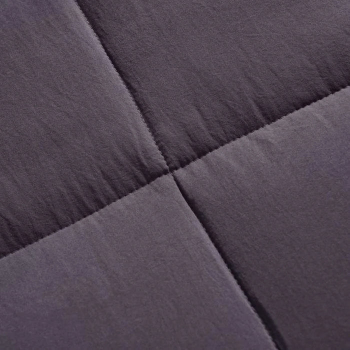 Down Alternative 2-Piece Reversible Comforter Set 150X220Cm - Grey