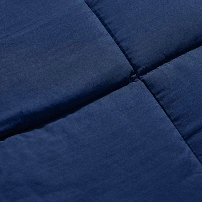 Down Alternative 2-Piece Reversible Comforter Set - Navy Grey Pan Home