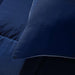 Down Alternative 3-Piece Reversible Comforter Set - Navy Grey Pan Home