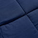 Down Alternative 3-Piece Reversible Comforter Set - Navy Grey Pan Home