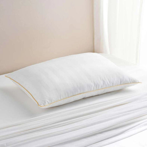 Downfeel Luxury Stripe Pillow - White Pan Home