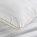 Downfeel Luxury Stripe Pillow - White Pan Home