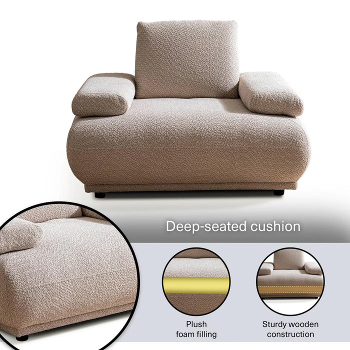 Dozen Single Seater Sofa