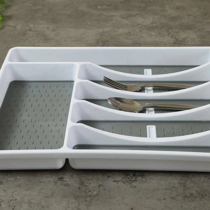Draco Cutlery Organizer 5Cm - White