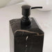 Dragon Marble Soap Dispenser 8.6X8.6X14.5Cm - Black Pan Home