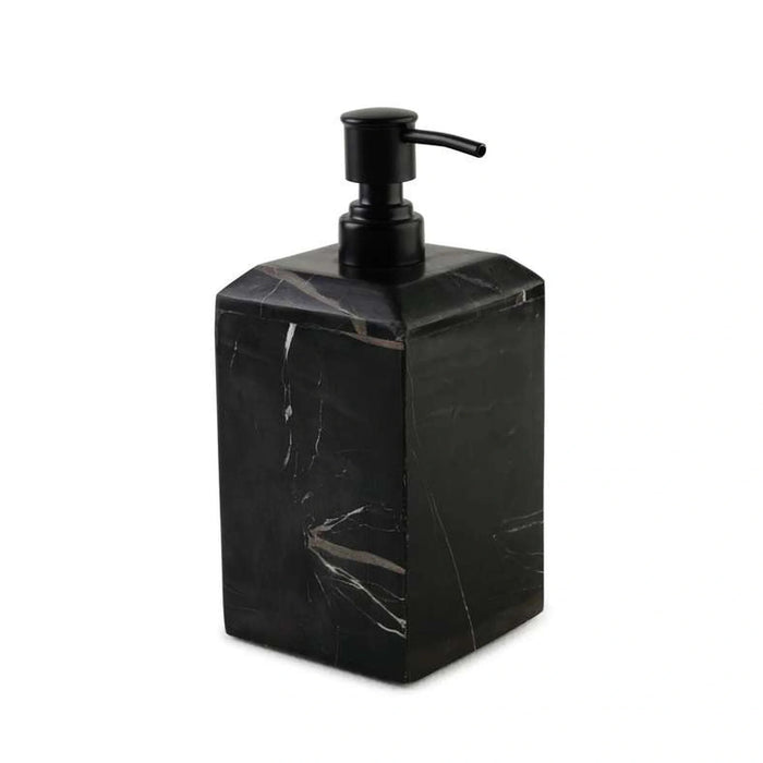 Dragon Marble Soap Dispenser 8.6X8.6X14.5Cm - Black Pan Home