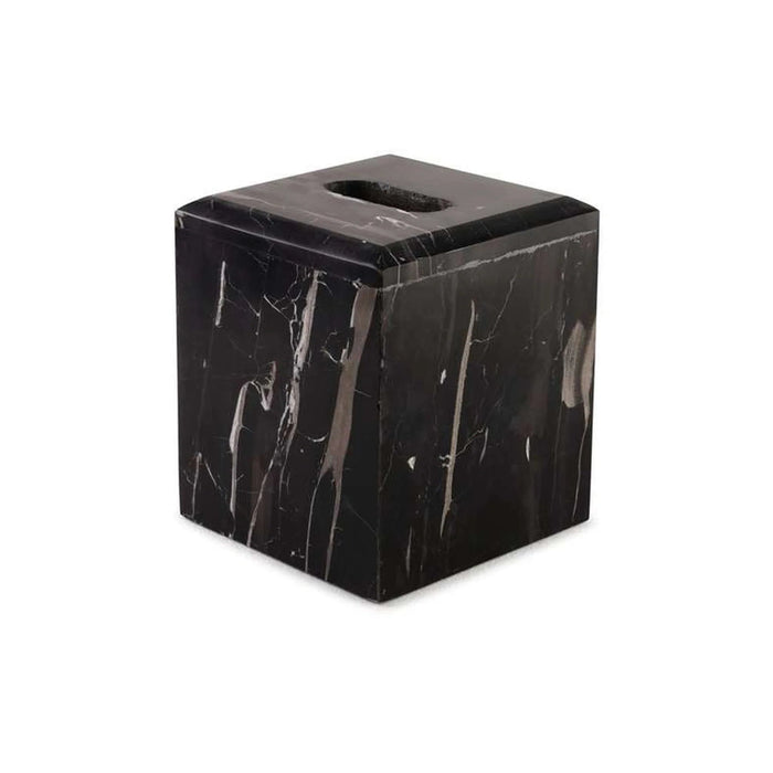 Dragon Marble Tissue Box 14.5X14.5X16.5Cm - Black Pan Home