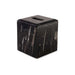 Dragon Marble Tissue Box 14.5X14.5X16.5Cm - Black Pan Home