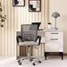 Drake Office Low Back Chair Mesh Fabric - Grey Black Pan Home