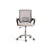 Drake Office Low Back Chair Mesh Fabric - Grey Black Pan Home