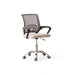Drake Office Low Back Chair Mesh Fabric - Grey Black Pan Home