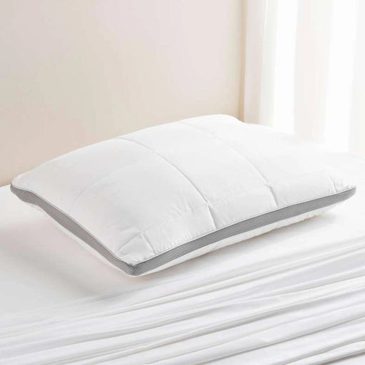 Dream Quilted Loft Pillow - White Pan Home