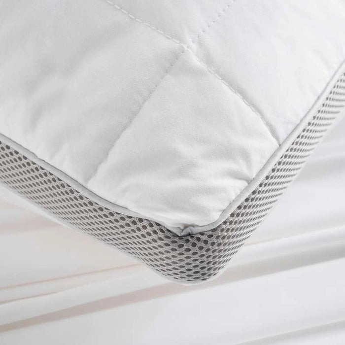 Dream Quilted Loft Pillow - White Pan Home