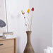 Dried Corn Leaf Bamboo Flower Stick 13X13X160Cm- Red Pan Home