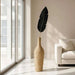 Dried Sisal Bamboo Leaf Stick 20X2X200Cm- Black Pan Home
