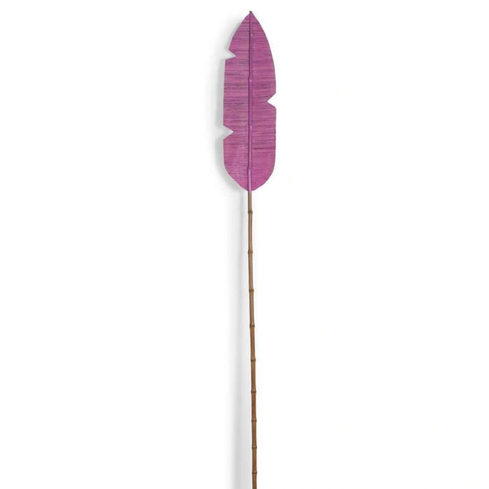 Dried Water Hyacinth Bamboo Leaf Stick 20X2X200Cm - Pink
