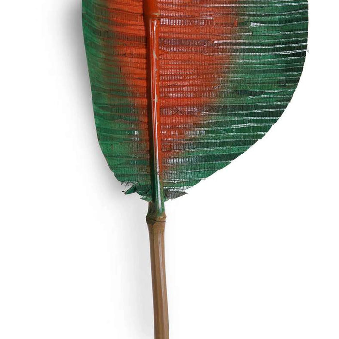 Dried Water Hyacinth Bamboo Leaf Stick 30X2X200Cm - Orange