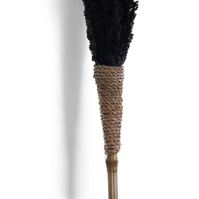 Dried Water Hyacinth Bamboo Stick 10X10X20Cm - Black