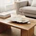 Drift Teak Wood Decor Leaf Platter 37X5X50Cm - White Wash Pan Home