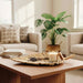 Drift Teak Wood Decor Leaf Platter 41X9X80Cm - Natural Pan Home