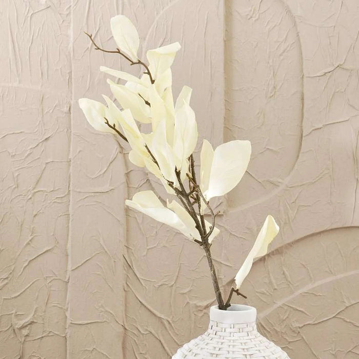Dry Leaves Artificial Stem 20.32X20.32X78.74Cm- Off White Pan Home