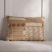 Durban Embroidered Down Alternative Filled Cushion 35X50 Cm - Rust Pan Home