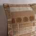 Durban Embroidered Down Alternative Filled Cushion 35X50 Cm - Rust Pan Home