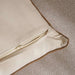 Durban Embroidered Down Alternative Filled Cushion 35X50 Cm - Rust Pan Home